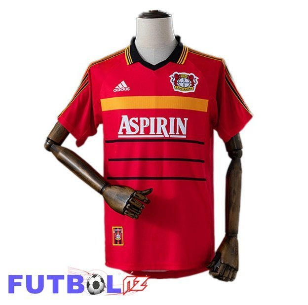 Camisetas De Futbol Bayer 04 Leverkusen Retro Primera Rojo 1998-2000