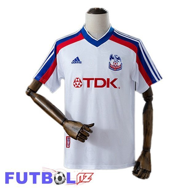 Camisetas De Futbol Crystal Palace Retro Segunda Blanco 1998-1999