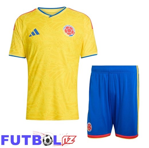 Camisetas De Futbol Colombia Ninos Primera Copa Del Mundo 2026