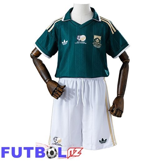 Camisetas De Futbol Sudáfrica Ninos Segunda Copa Del Mundo 2026