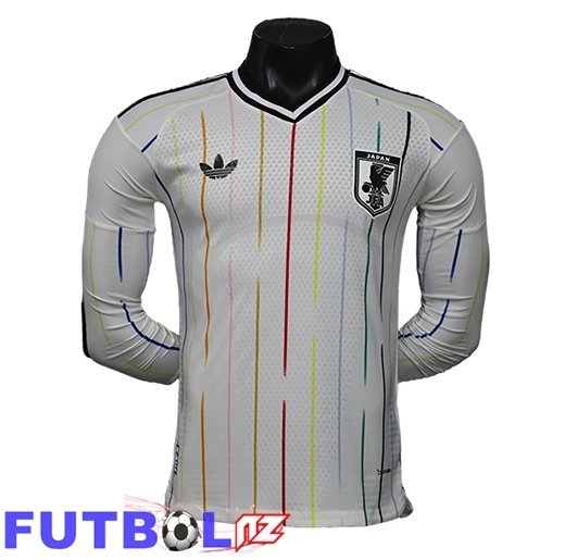 Camisetas De Futbol Japón Segunda Manga Larga Copa Del Mundo 2026