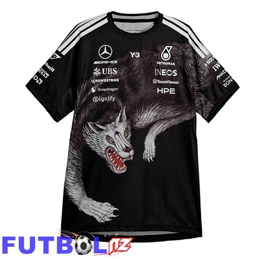 T-Shirt F1 Mercedes Benz Team Negro 2026