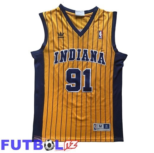 Camiseta Indiana Pacers (ARTEST #91) 2026/27 Amarillo/Azul