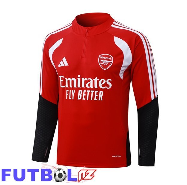 Sudadera De Entrenamiento Arsenal Rojo 2026/2027