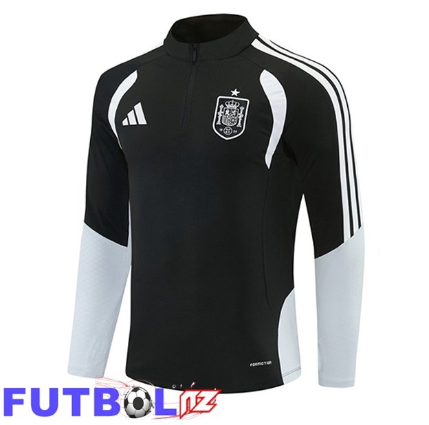 Sudadera De Entrenamiento España Negro 2026/2027 Sudadera De Entrenamiento España Negro 2026/2027