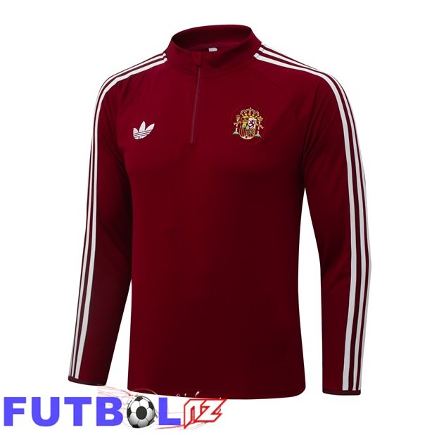 Sudadera De Entrenamiento España Rojo 2026/2027 Sudadera De Entrenamiento España Rojo 2026/2027