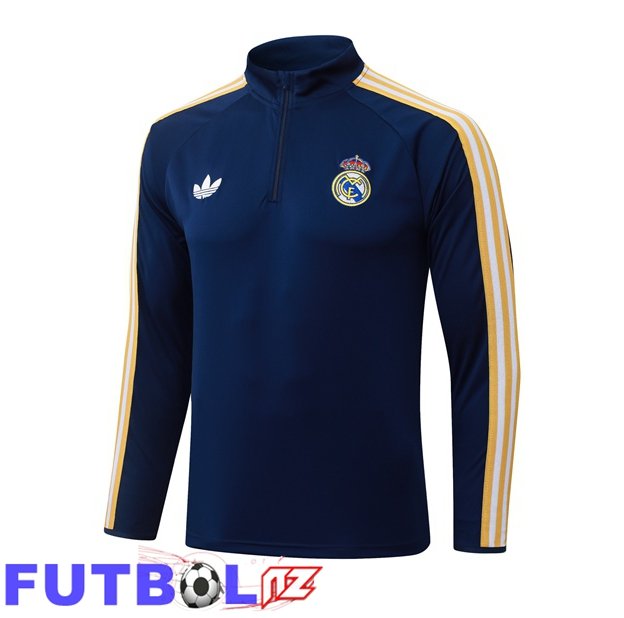 Sudadera De Entrenamiento Real Madrid Azul Real 2026/2027