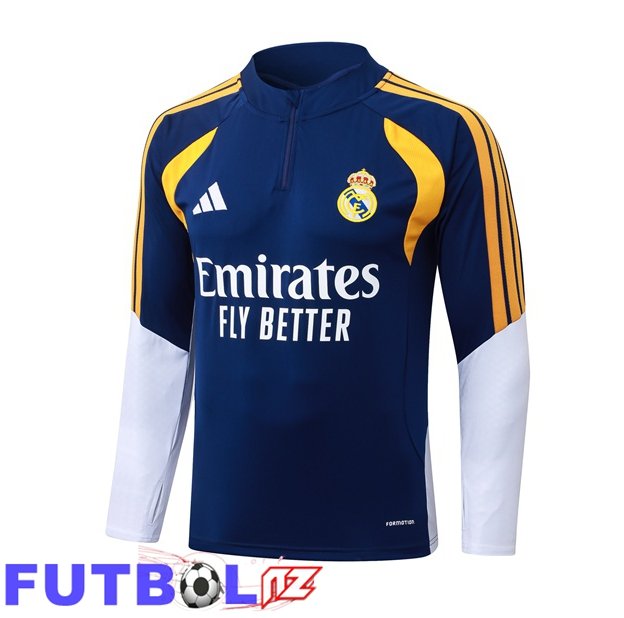 Sudadera De Entrenamiento Real Madrid Azul Real 2026/2027