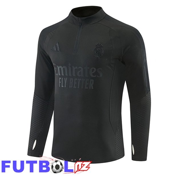 Sudadera De Entrenamiento Real Madrid Negro 2026/2027