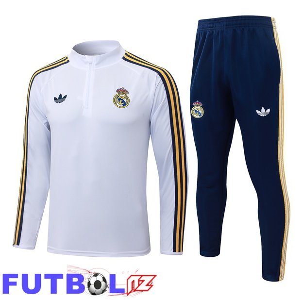 Chandal Equipos De Futbol Real Madrid Blanco 2026/2027