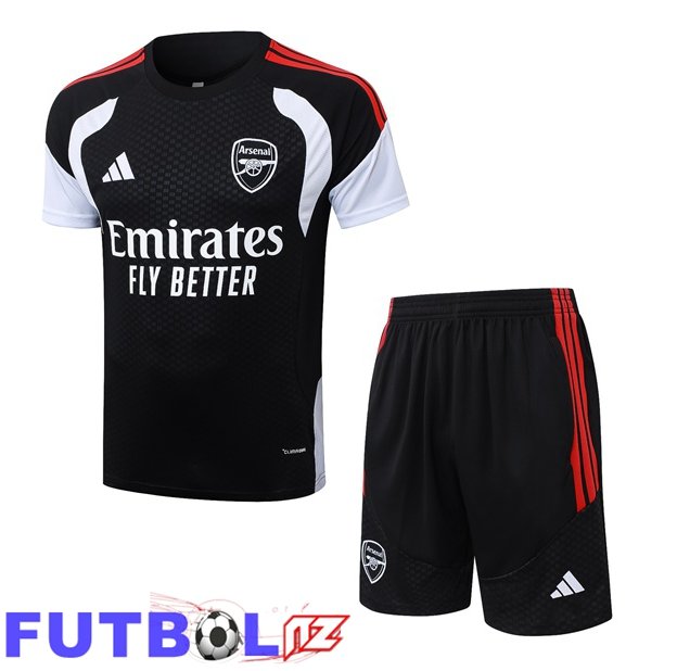 Camiseta Entrenamiento Arsenal + Cortos Negro 2026/2027