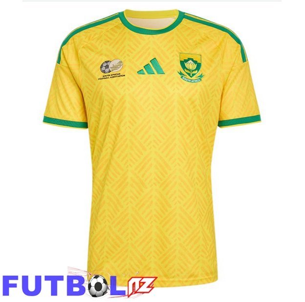 Camisetas De Futbol Sudáfrica Primera Amarillo Copa Del Mundo 2026