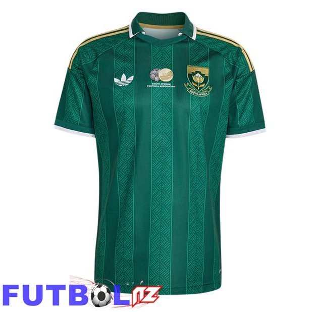 Camisetas De Futbol Sudáfrica Segunda Verde Copa Del Mundo 2026