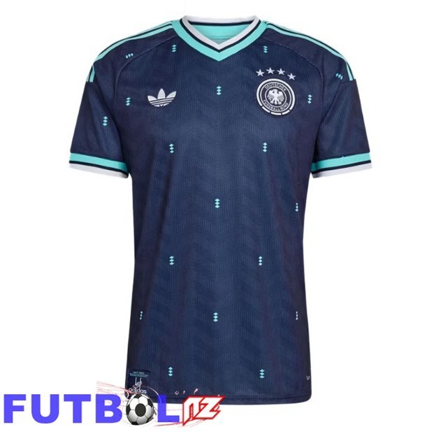 Camisetas De Futbol Alemania Segunda Azul Real Copa Del Mundo 2026