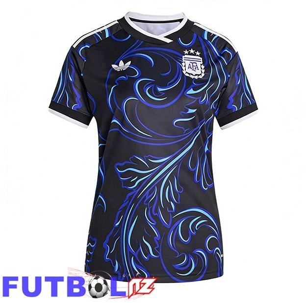 Camisetas De Futbol Argentina Mujer Segunda Azul Real Copa Del Mundo 2026