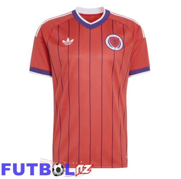 Camisetas De Futbol Escocia Segunda Rojo Copa Del Mundo 2026 Camisetas De Futbol Escocia Segunda Rojo Copa Del Mundo 2026