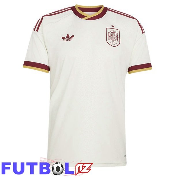 Camisetas De Futbol España Segunda Blanco Copa Del Mundo 2026