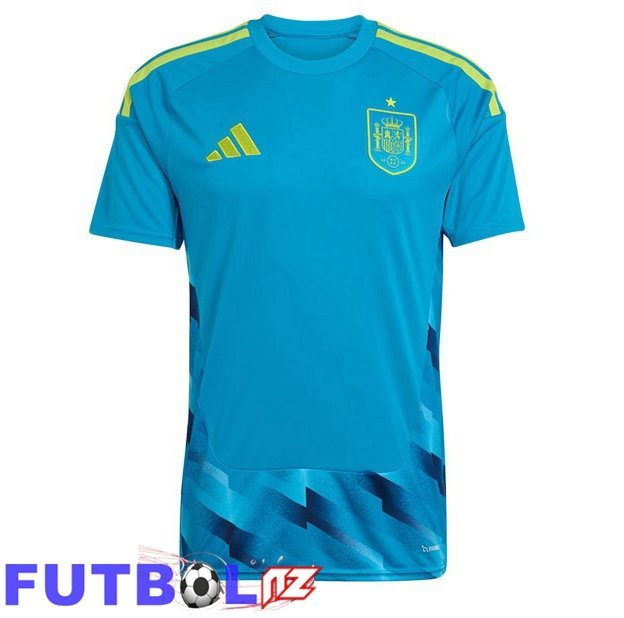 Camisetas De Futbol España Portero Azul Copa Del Mundo 2026