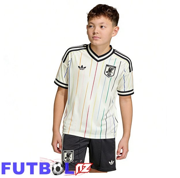 Camisetas De Futbol Japón Ninos Segunda Amarillo Copa Del Mundo 2026