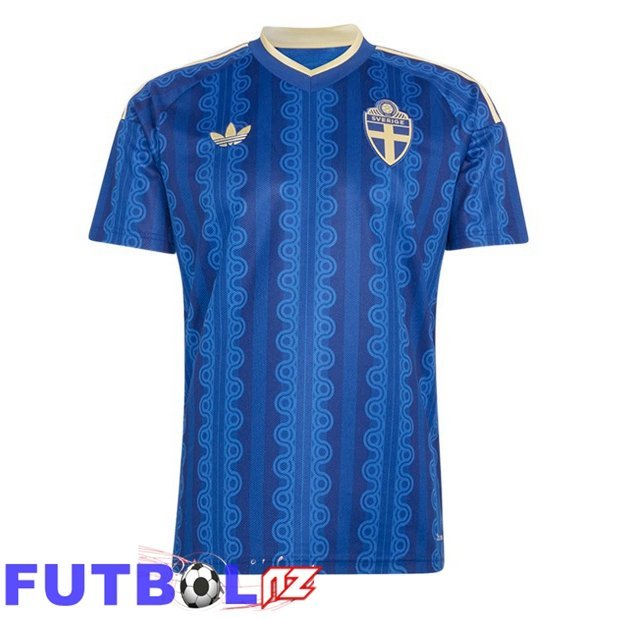 Camisetas De Futbol Suecia Segunda Azul Copa Del Mundo 2026 Camisetas De Futbol Suecia Segunda Azul Copa Del Mundo 2026