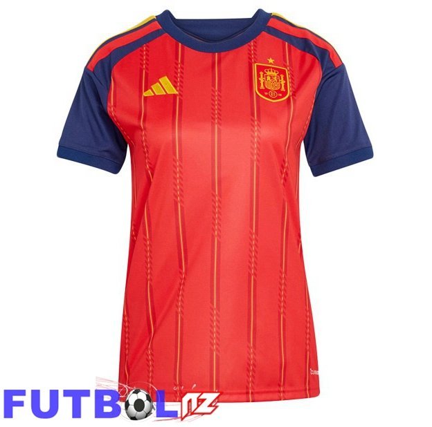 Camisetas De Futbol España Mujer Primera Rojo Copa Del Mundo 2026