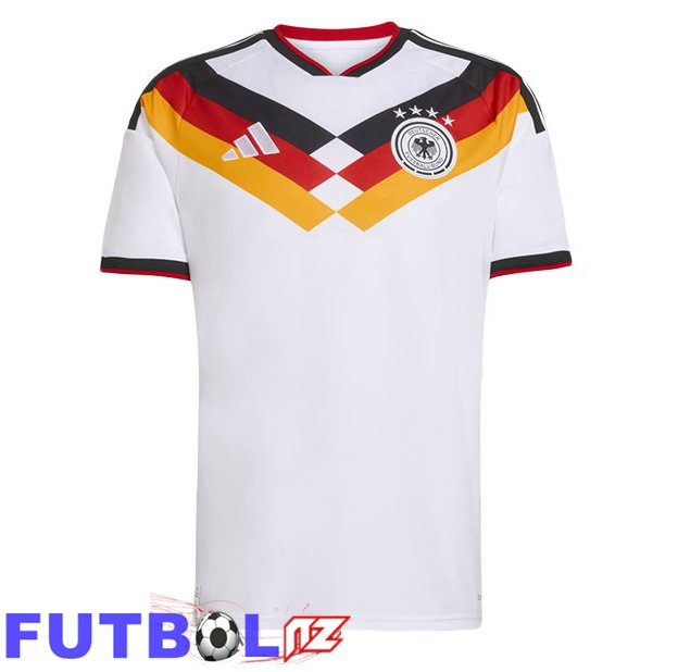 Camisetas De Futbol Alemania Primera Blanco Copa Del Mundo 2026