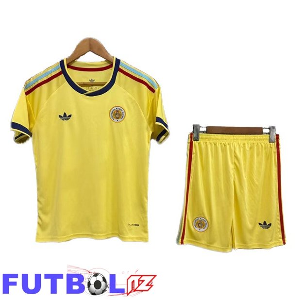 Camisetas De Futbol Curazao Ninos Segunda Amarillo Copa Del Mundo 2026 Camisetas De Futbol Curazao Ninos Segunda Amarillo Copa Del Mundo 2026