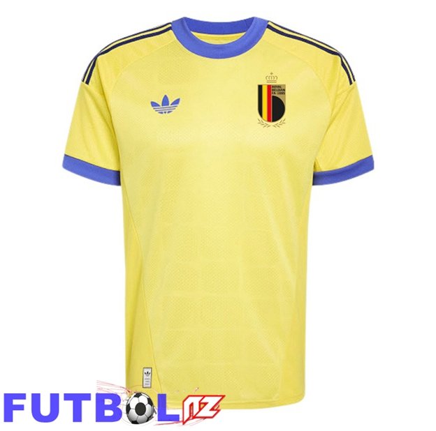 Camisetas De Futbol Bélgica Portero Amarillo Copa Del Mundo 2026