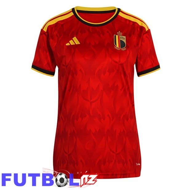 Camisetas De Futbol Bélgica Mujer Primera Rojo Copa Del Mundo 2026