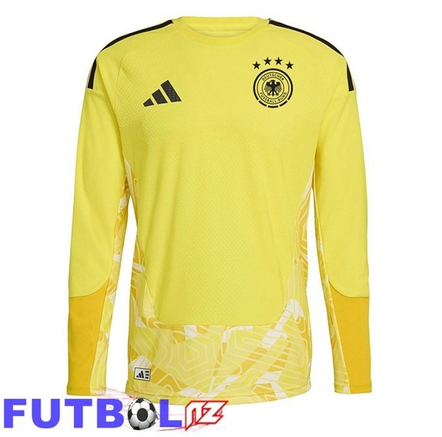 Camisetas De Futbol Alemania Portero Manga Larga Amarillo 2026/2027