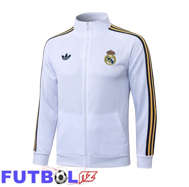 Chaquetas Futbol Real Madrid Blanco 2026/2027