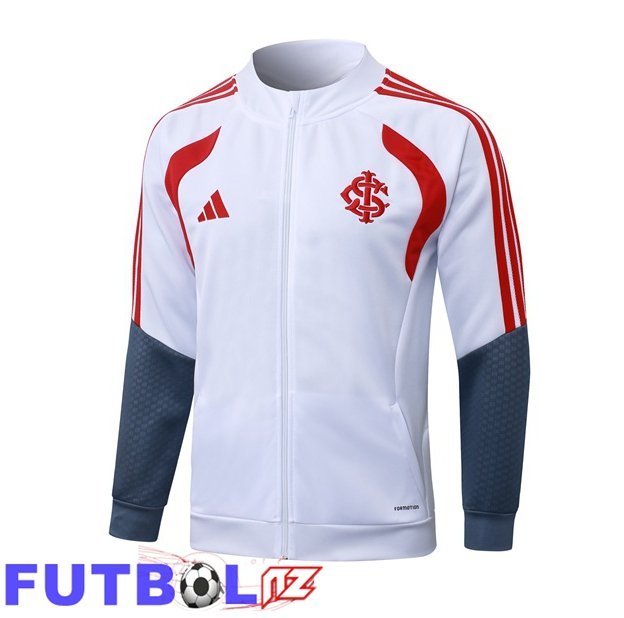 Chaquetas Futbol SC Internacional Blanco 2026/2027 Chaquetas Futbol SC Internacional Blanco 2026/2027