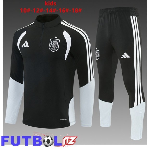 Chandal Equipos De Futbol España Ninos Negro 2026/2027