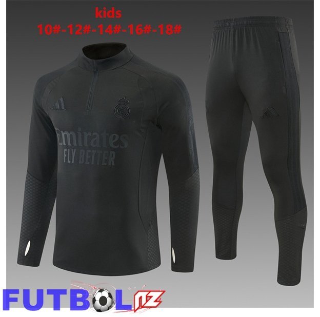 Chandal Equipos De Futbol Real Madrid Ninos Negro 2026/2027