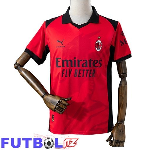 Camisetas De Futbol AC Milan Slam Jam Edition Rojo 2026/2027