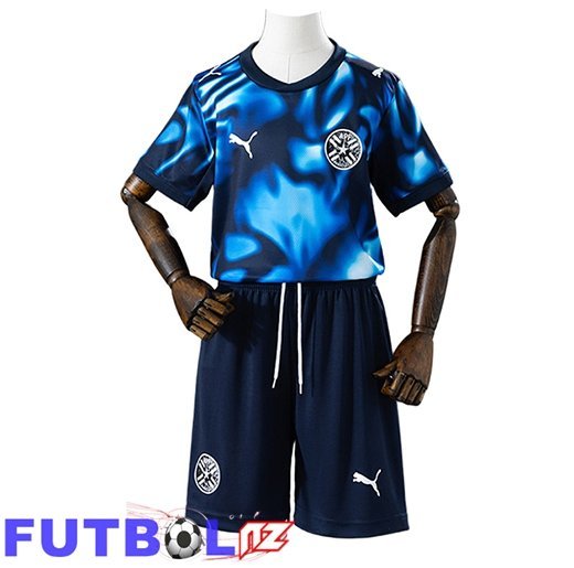 Camisetas De Futbol Paraguay Ninos Segunda Copa Del Mundo 2026