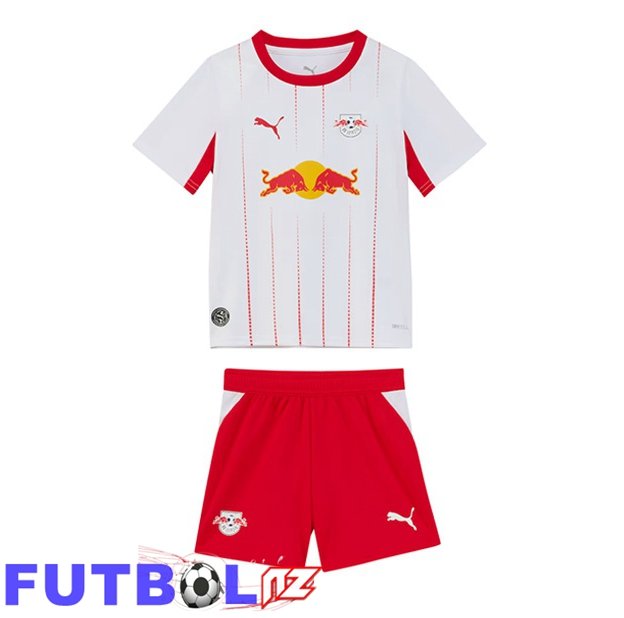 Camisetas De Futbol RB Leipzig Ninos Primera Blanco 2026/2027