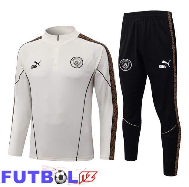Chandal Equipos De Futbol Manchester City Blanco 2026/2027
