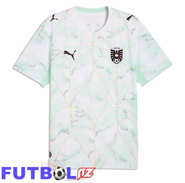 Camisetas De Futbol Austria Segunda Blanco Copa Del Mundo 2026