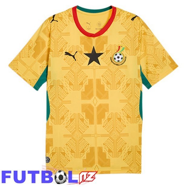 Camisetas De Futbol Ghana Segunda Amarillo Copa Del Mundo 2026