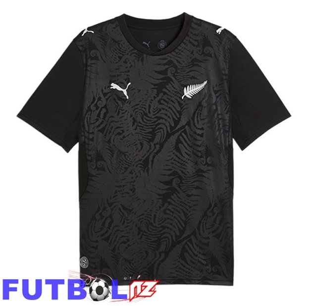 Camisetas De Futbol Nueva Zelanda Primera Negro Copa Del Mundo 2026 Camisetas De Futbol Nueva Zelanda Primera Negro Copa Del Mundo 2026