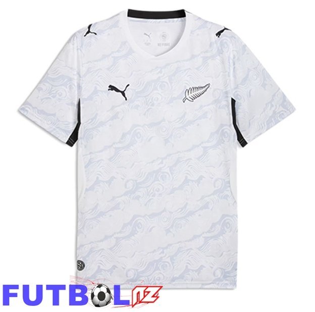Camisetas De Futbol Nueva Zelanda Segunda Blanco Copa Del Mundo 2026 Camisetas De Futbol Nueva Zelanda Segunda Blanco Copa Del Mundo 2026