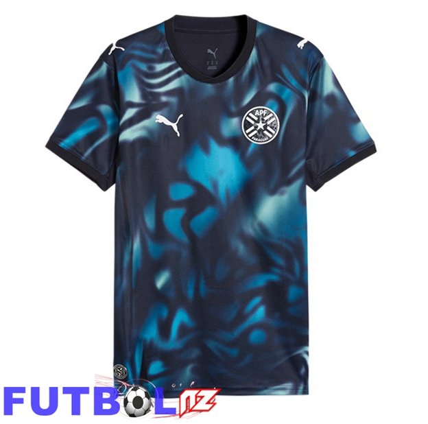 Camisetas De Futbol Paraguay Segunda Azul Real Copa Del Mundo 2026