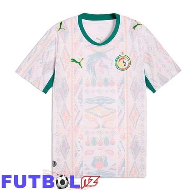 Camisetas De Futbol Senegal Primera Blanco Copa Del Mundo 2026 Camisetas De Futbol Senegal Primera Blanco Copa Del Mundo 2026