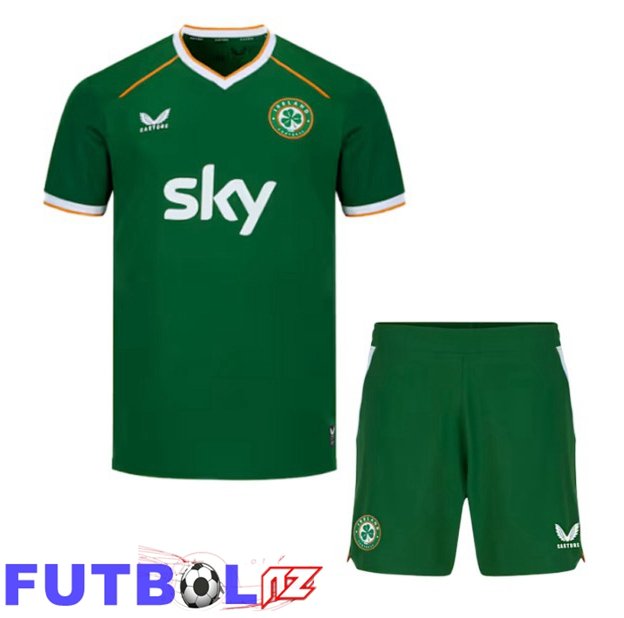 Camisetas De Futbol Irlanda Ninos Primera Verde Copa Del Mundo 2026