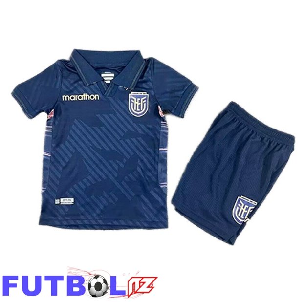 Camisetas De Futbol Ecuador Ninos Segunda Azul Real 2026/2027