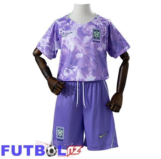 Camisetas De Futbol Corea del Sur Ninos Segunda Copa Del Mundo 2026