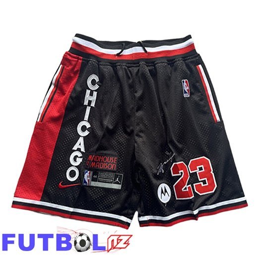 Cortoss NBA Chicago Bulls 2026/27 Negro/Rojo