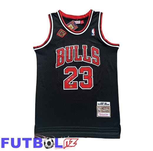 Camiseta Chicago Bulls (JORDAN #23) 2026/27 Negro/Rojo