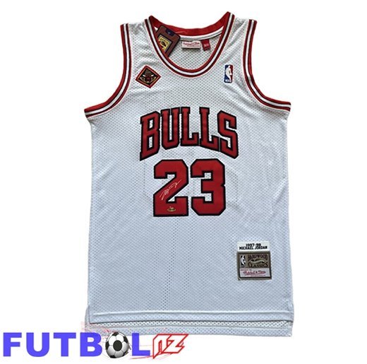 Camiseta Chicago Bulls (JORDAN #23) 2026/27 Blanco/Rojo
